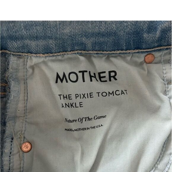 Mother “The Pixie Tomcat” Denim Jean 24 NWT $278 - Picture 6 of 11